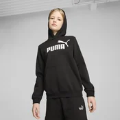 PUMA ESS No. 1 Logo Fleece Hoodie Youth, Clothing, Black, 4-5Y