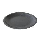 Ploščati krožnik 23 cm, plastika, STONE