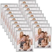 Hoikwo – set 18 srebrnih okvirjev 20 x 25 cm