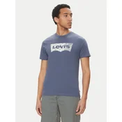 Levis za moške. 22491-1812 Grafična majica modra (S), Priložnostno, Bombaž, Kratek rokav