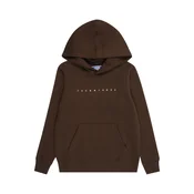 Jack & Jones Junior Majica JJESTAR temno rjava/bela