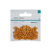 DeepCool dodatna oprema za ohišje računalnike - PIXEL PO (100 kosov, oranžna, silikonska)