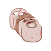 Jollein podbradak nepropusni Jersey 5 kom - Miffy Moments Silk Rose