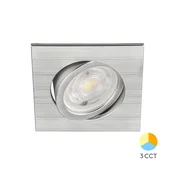 Braytron LED spot svetiljka BRY- G3-7W-SQR-SIVA-3U1