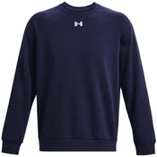 Under Armour Rival Fleece Crew moška jopa, temno modra