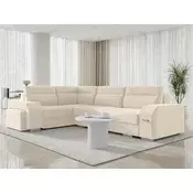 Kutna garnitura Kingsport 116 (Nazar 225.01) Krem, Dostupno, Dostupno, 305x205x78cm