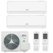 COOPER&HUNTER Multisplit dvojček klimatska naprava Vital Plus 2 x S12FTXF6 3.5kW/U21RK3-NG 6.1kW z montažo - Cooper & Hunter