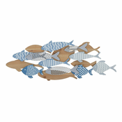Metalni zidni ukras 91x33,5 cm Fish – Mauro Ferretti