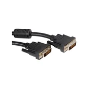 ROLINE Monitor Cable, DVI M - DVI M, (24+1) dual link 1 m