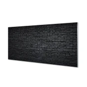 tulup.si Slika na akrilnem steklu Kamniti zid 100x50 cm 4 obešalnika