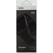 UNIQ Pašček UNIQ Straden za Apple Watch 42/44/44/49 mm črne barve UNIQ-45MM-STRABLK