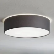 TK Lighting Stropna svetilka Rondo, siva, O 50 cm - spalnica - Sodobni - Tkanine/tekstil