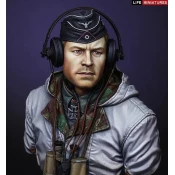 WW2 GERMAN KING TIGER COMMANDER, S.PZ.ABT.503, HUNGARY 1944