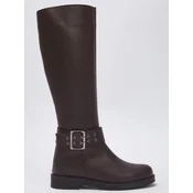 Trendyol Shoes Ženske cizme Takaw26Cz00000, Braon