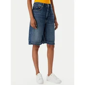 Tommy Hilfiger Jeans kratke hlače WW0WW48597 Modra Relaxed Fit