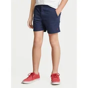 Polo Ralph Lauren Kratke hlače iz tkanine 323855350011 Mornarsko modra Regular Fit