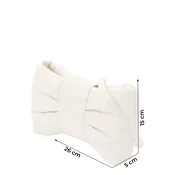 Karl Lagerfeld Pisemska torbica off-bela