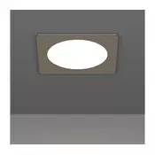 Eglo 901408 - Ugradna LED svetiljka FUEVA LED/6,3W/230V 11,9x11,9 cm hrom