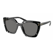 Prada Ženske naocare za sunce 0PR 23ZS 15S5Z1 54, Polarizovane, Crne