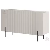 Komoda Malmi 150 3D - kašmir, črne nogi