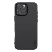 slomart Ovitek Nillkin Super Frosted Shield Pro za iPhone 16 Pro - črn