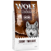 Wolf of Wilderness Ebony Twilight divlja svinja i bivol - bez žitarica - 2 x 12 kg
