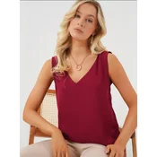 Bigdart Bluza Blusen češnjevo rdeča