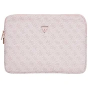 Guess PU 4G Triangle Logo ovitek za prenosnik 14 roza