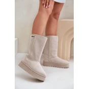 BIG STAR SHOES High Snow Boots On Platform Big Star