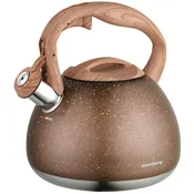 slomart Klausberg Klasičen kuhinjski čajnik, 2.8l, rjav marmor