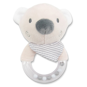 Lorelli plisana zvecka ring - bear beige natural ( 10191360008 )