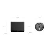 EZVIZ digitalno kukalo kamera z zaslonom srebrno HP2 2.0MP