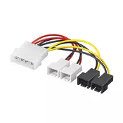 Kabl PC Napojni M - 2x3pol 12V + 2x3pol 5V