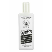 Gottlieb šampon za pudlje z oljem makadamije črn 300ml