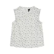 VERO MODA Bluza VMTRINE  modra / svetlo modra / oliva / bela