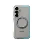Maskica za Samsung Galaxy S25 Ples Arche TwoFace Mag Stand Silver/ Powder Blue