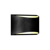 LED spoljašnje zidno svetlo LED/9W/230V 4000K IP54 crno
