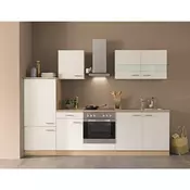 Kuhinjski komplet Cuisine (270 cm, z el. napravami, bele barve)