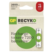 GP ReCyko olovka akku (AA) 2600mAh 6kom