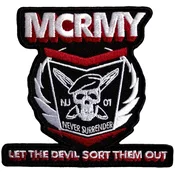 My Chemical Romance MCRMY Never Surrender Iron-On Patch