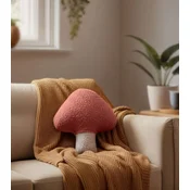 Aberto Design Dekorativni jastuk Mushroom, 38x35 cm, Rozi