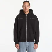Mikina PLEASURES Spine Zip-Hoodie Black S