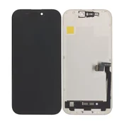 Zaslon Soft OLED za iPhone 16 Pro - Dodirno staklo + Okvir, DIAGNOSTIC