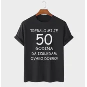 MAFIMI Majica Trebalo mi je 50 Godina, Crna