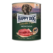 Happy Dog Mokra pasja hrana Sensible Pure - Montana, konj - 800 g
