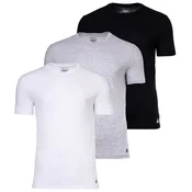 ADIDAS SPORTSWEAR Funkcionalna majica pegasto siva / črna / bela