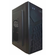 EUROCASE MidT ML N6-560B / brez napajalnika / 2x USB 3.0 / črna