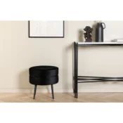 Venture Design Puf Pot 40x40 cm črne barve