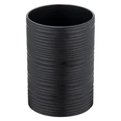 Črn plastičen lonček za zobne ščetke Lyon – Allstar