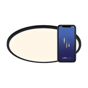 STROPNA SVETILKA OJA SMART 29 ČRNA ZATEMNLJIVA NORDLUX SMART LED IP20 2015036103